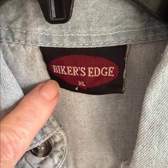 STURGIS 70th Anniversary Black Hills Rally 2010 Sleeveless Denim Shirt Men’s Xl - Picture 3 of 6